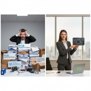 还在自己买料、找厂、盯生产？是时候升级到“一站式”PCBA智造服务了